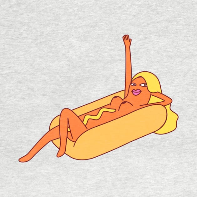 Miss Hot Dog by simonox